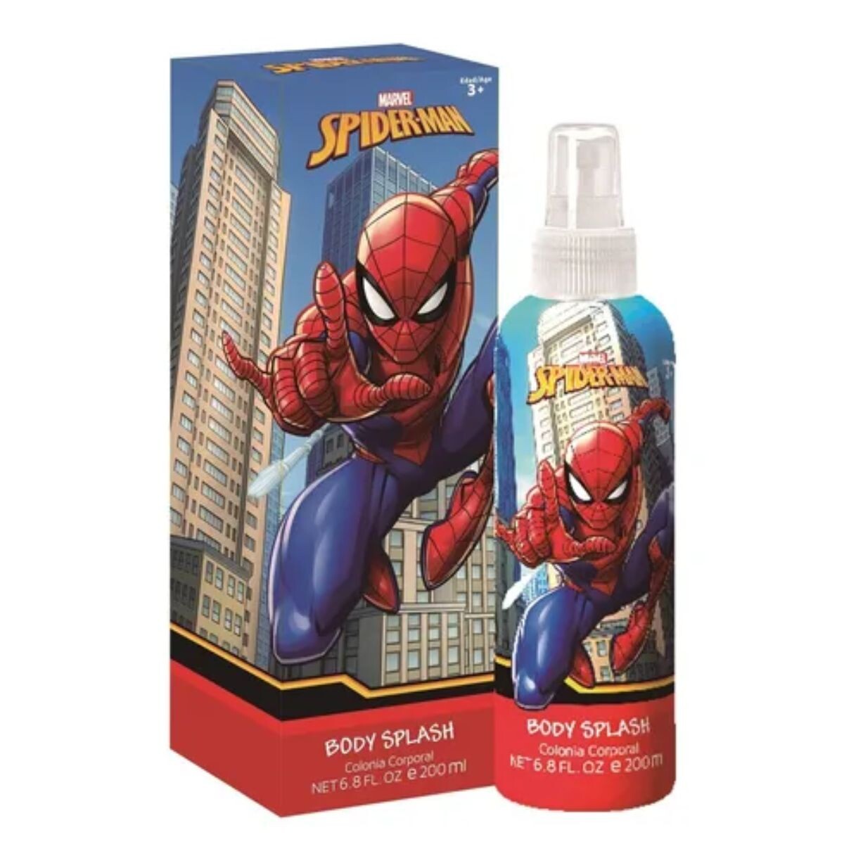 Body Splash Disney para Niños Spiderman 200 ML 
