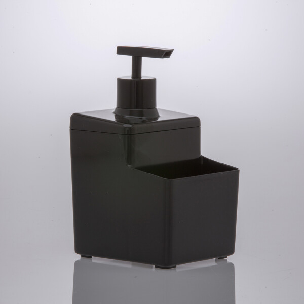 DISPENSADOR DE JABON CONCEPT NEGRO 570ML NEGRO