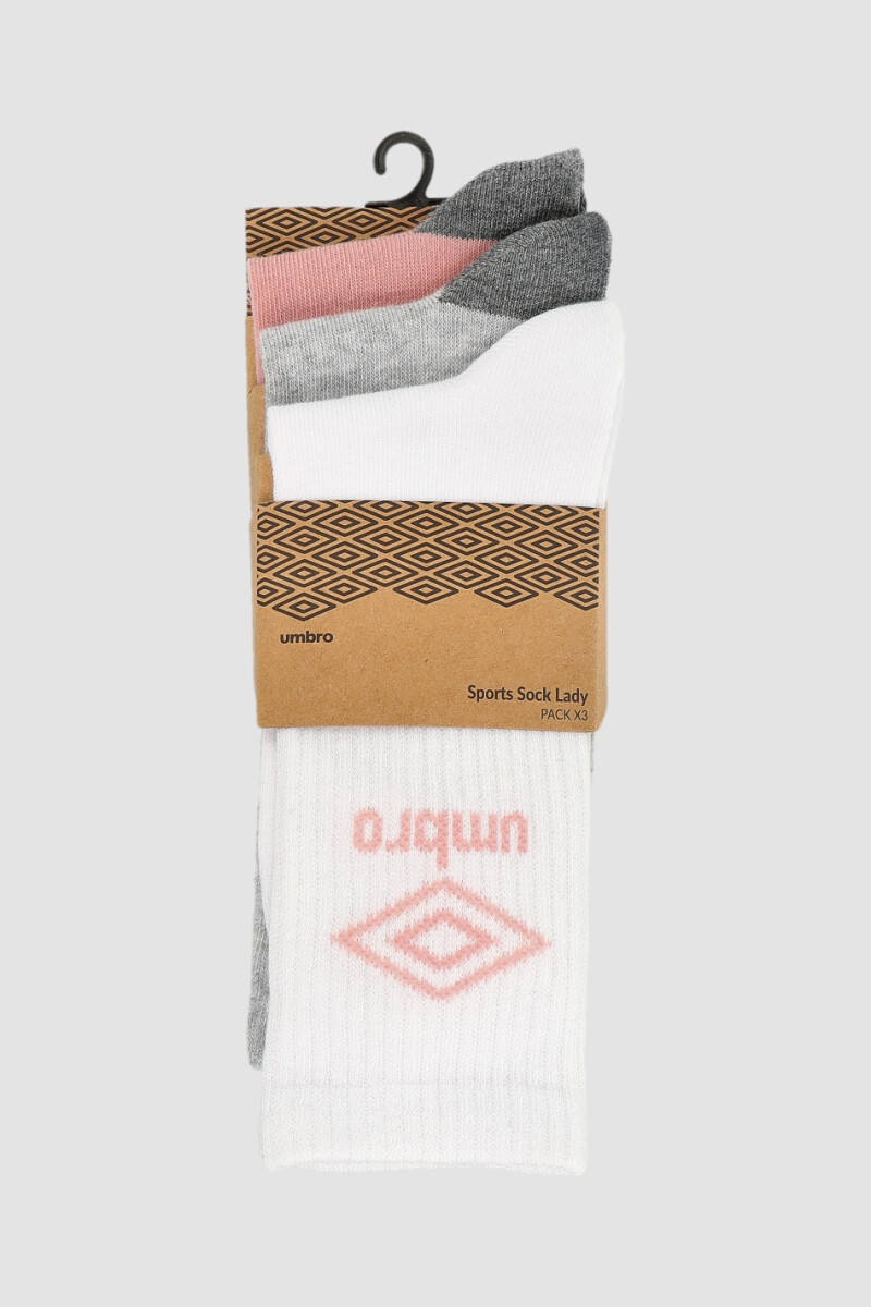 Media umbro pack x3 Diseño 11