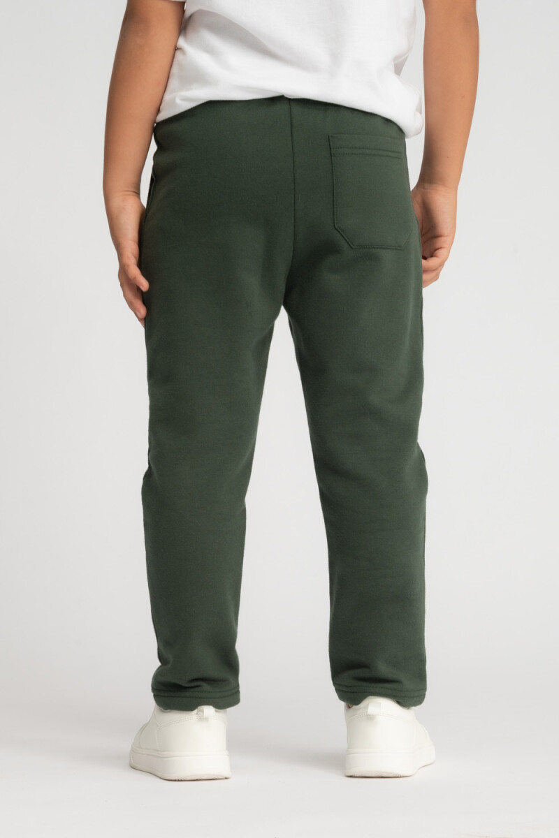 Pantalón deportivo básico Verde