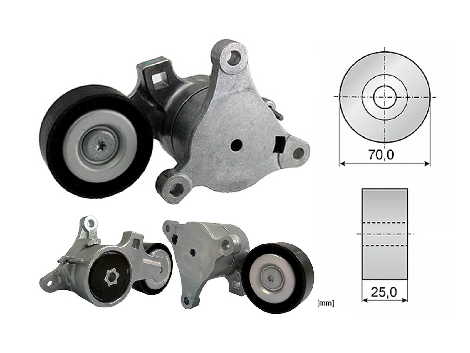 Tensor De La Correa Citroen C4/C4 Picasso Grand Picasso/C5 Peug 307/407/308 Sw/408 05-25 