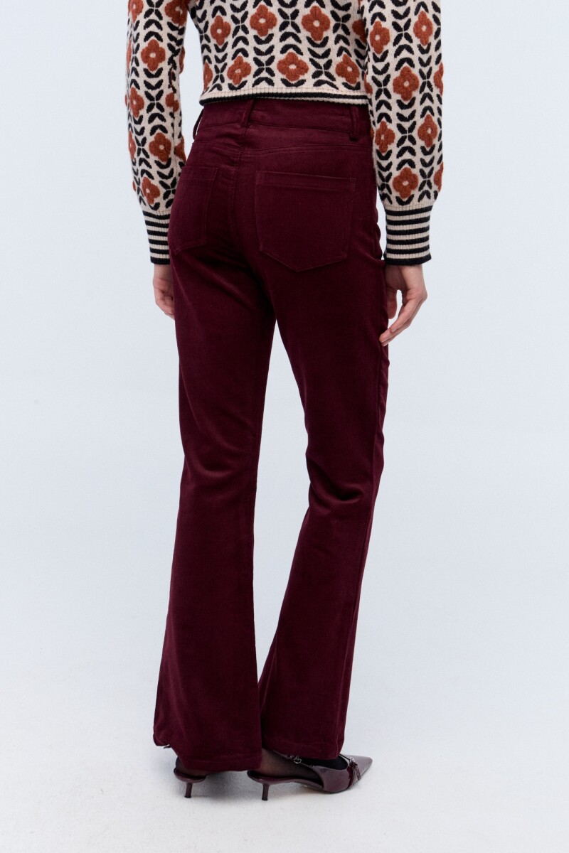 Pantalón Liverpool Bordo