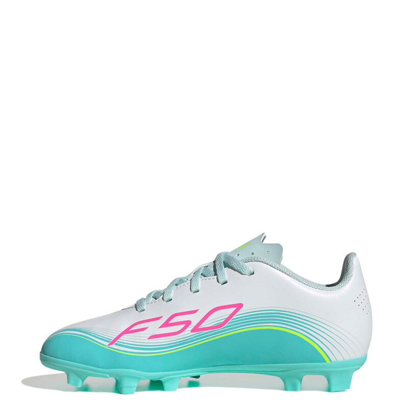 Championes de Niños Adidas F50 Messi Club Fg/Mg Blanco - Verde
