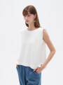 Blusa Jastel Marfil / Off White