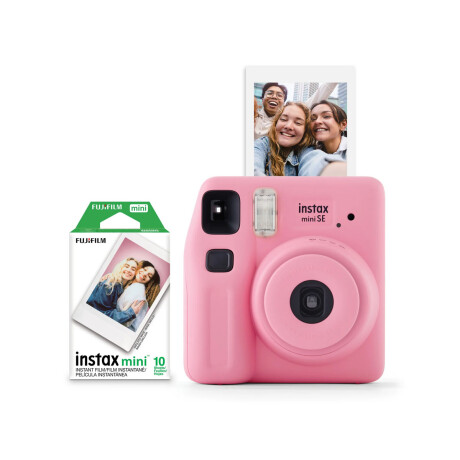 Cámara Fujifilm Instax Mini SE Rosa con 10 MINI FILM Cámara Fujifilm Instax Mini SE Rosa con 10 MINI FILM