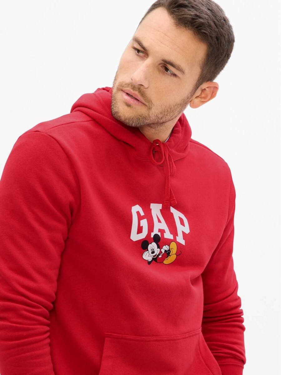 Canguro Logo Gap Disney Hombre - Modern Red 