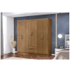 Ropero Placard 6 Puertas 2 Cajones 10 Estantes Ropero Placard 6 Puertas 2 Cajones 10 Estantes