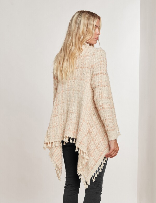 Cardigan Tejido CRUDO/MULTI