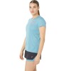 Fujitrail Logo Ss Top W - Mujer Gris Blue