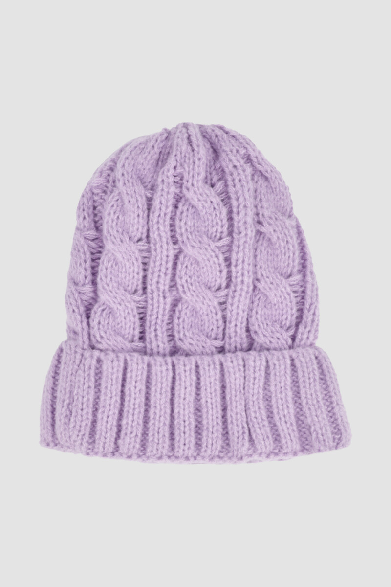 GORRO BÁSICO OCHOS - LILAC 