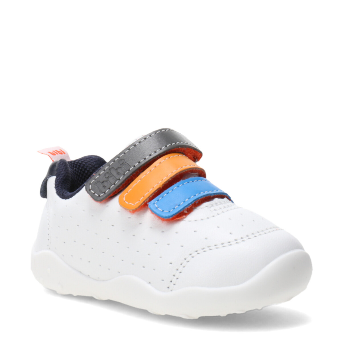 Championes de Niños Bibi Fisioflex c/Velcros - Blanco - Multicolor 