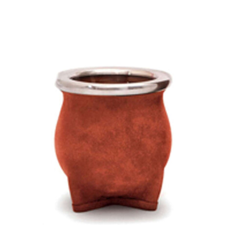 Mate de Cerámica Chico delta Ladrillo Engrasado