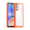 Case Transparente con Borde de Color Samsung A34 Orange