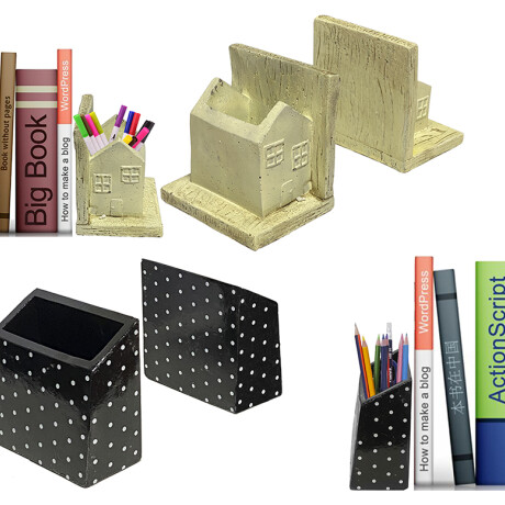 Apoya libros de cerámica Apoya libros de cerámica