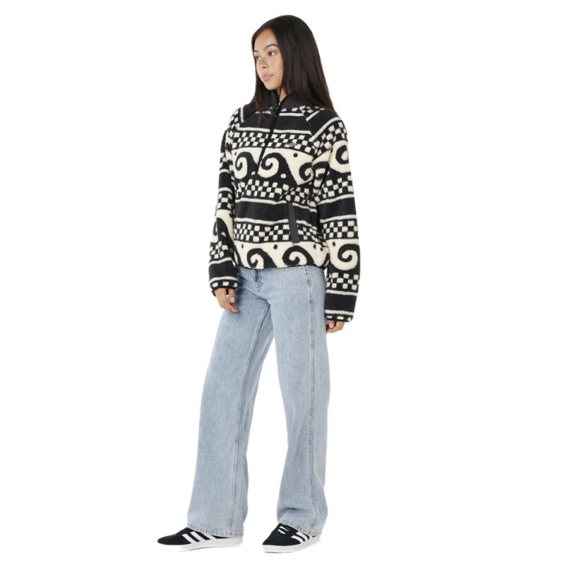 Canguro Polar San Carlos Fleece Negro