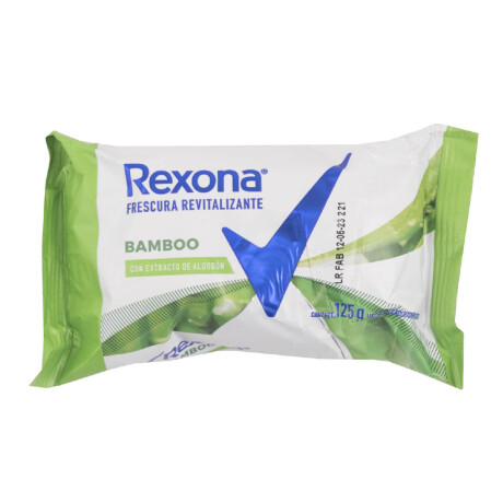 JABON TOCADOR REXONA 125GRS BAMBOO JABON TOCADOR REXONA 125GRS BAMBOO