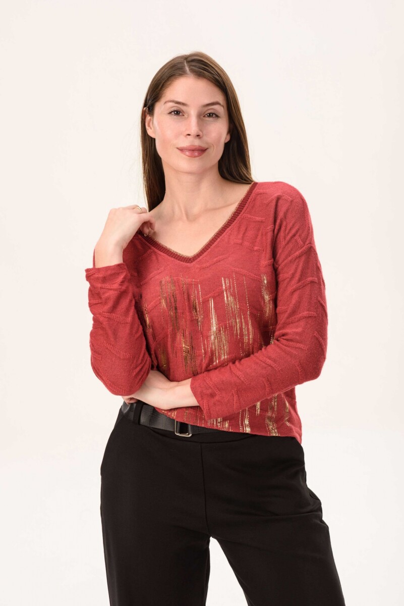 Blusa Ginebra - Rojo 