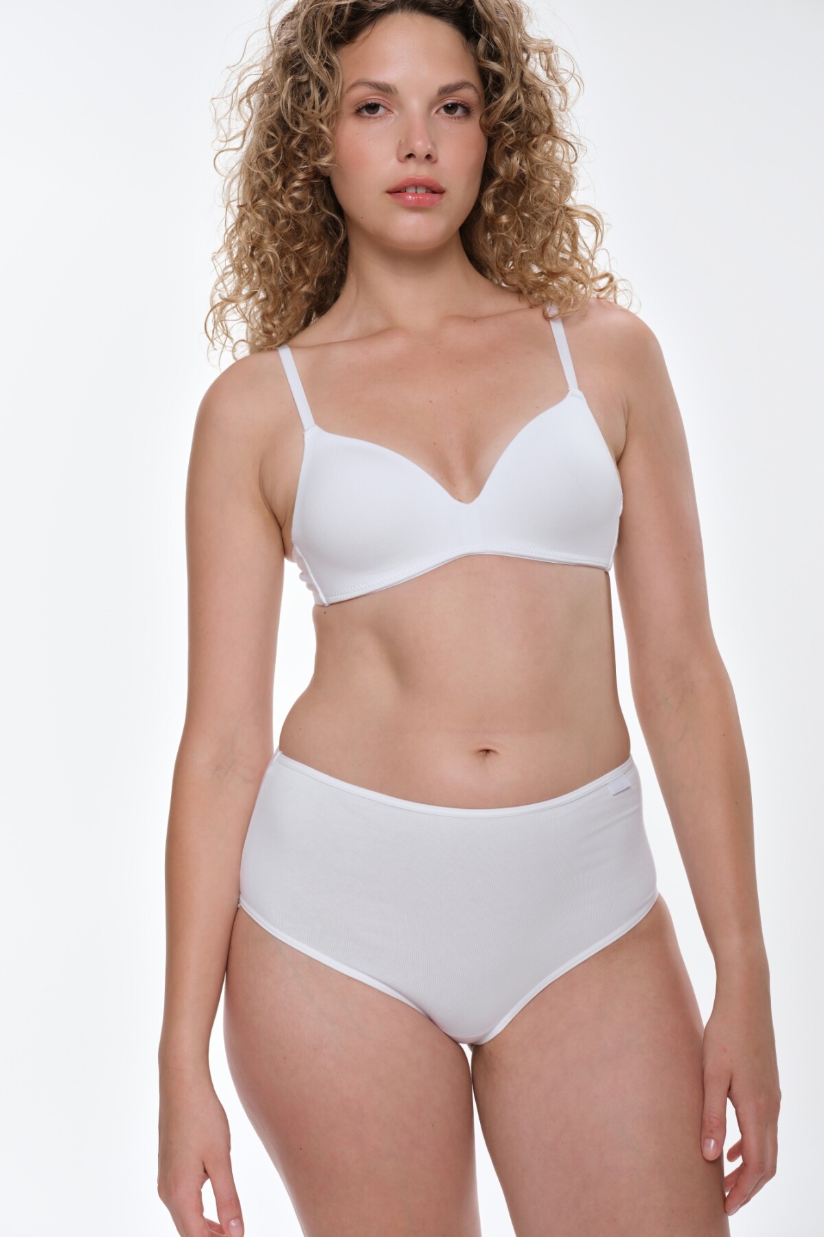 Soutien preformado cotton club Blanco