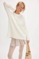 PHOEBE PULLOVER Blanco