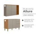 KIT COCINA AEREO Y BAJO MESADA ALLURE Kit Cocina Aereo Y Bajo Mesada Allure