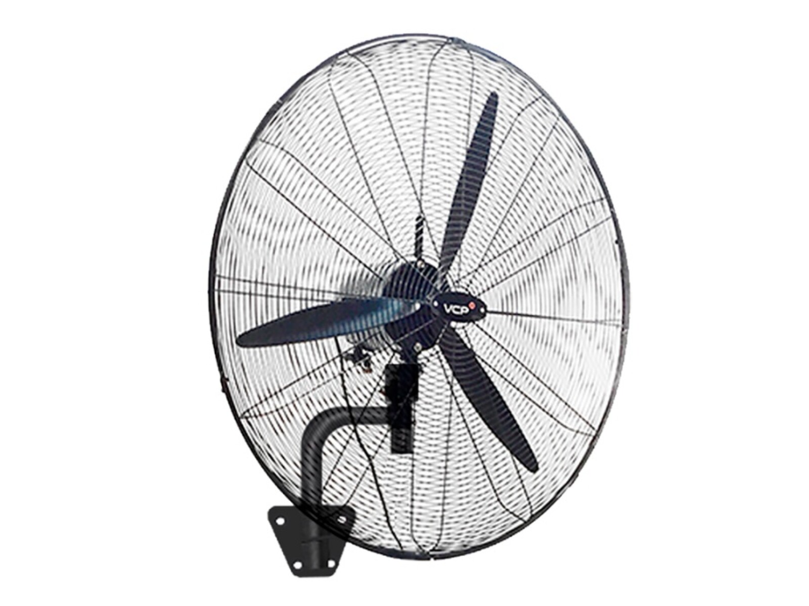 VENTILADOR METALICO INDUSTRIAL DE PARED 18" 3 VELOCIDADES C/ INTERRUPTOR 