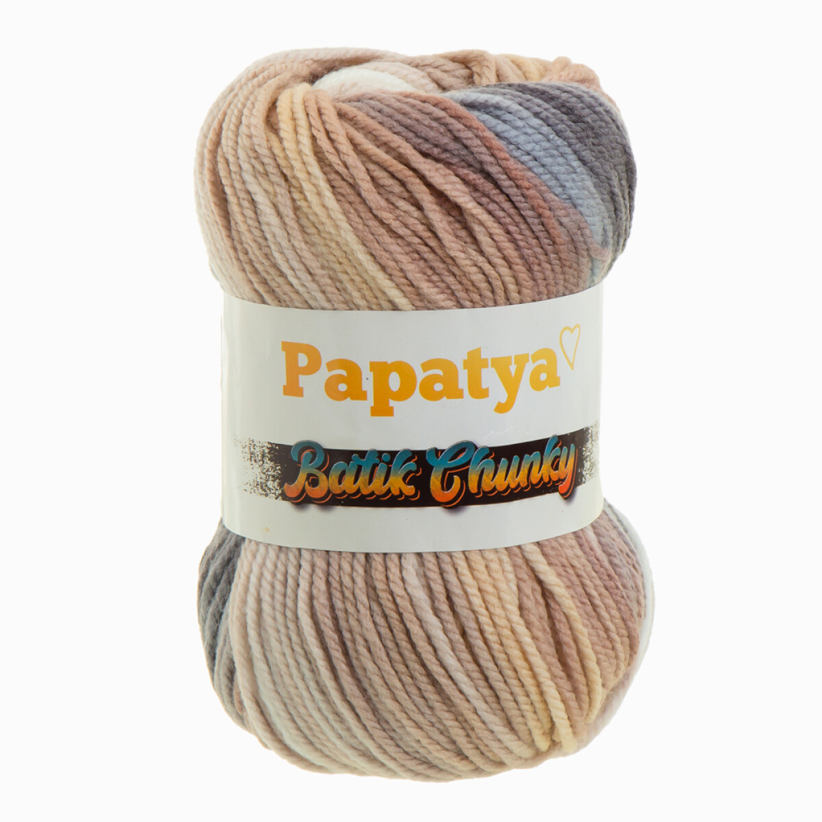 batik chunky - beige/gris 