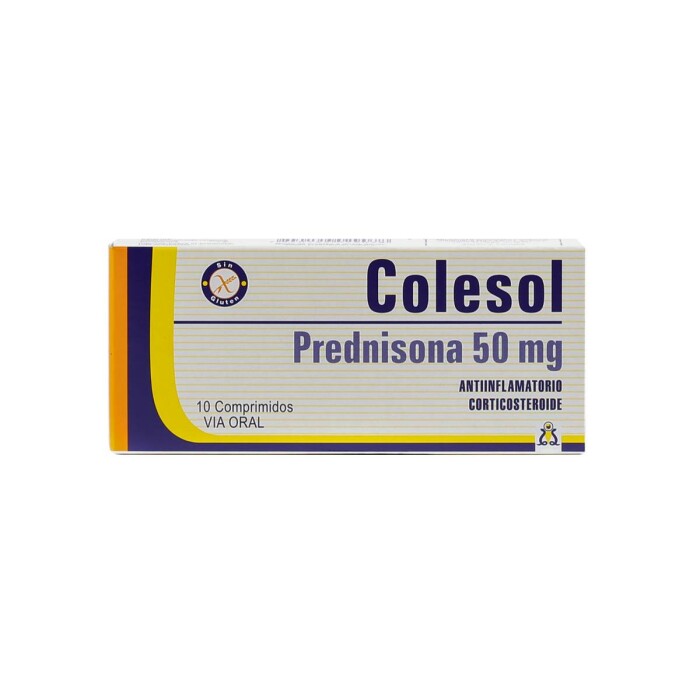 COLESOL 50 CJ X 10 COMPRIMIDOS única