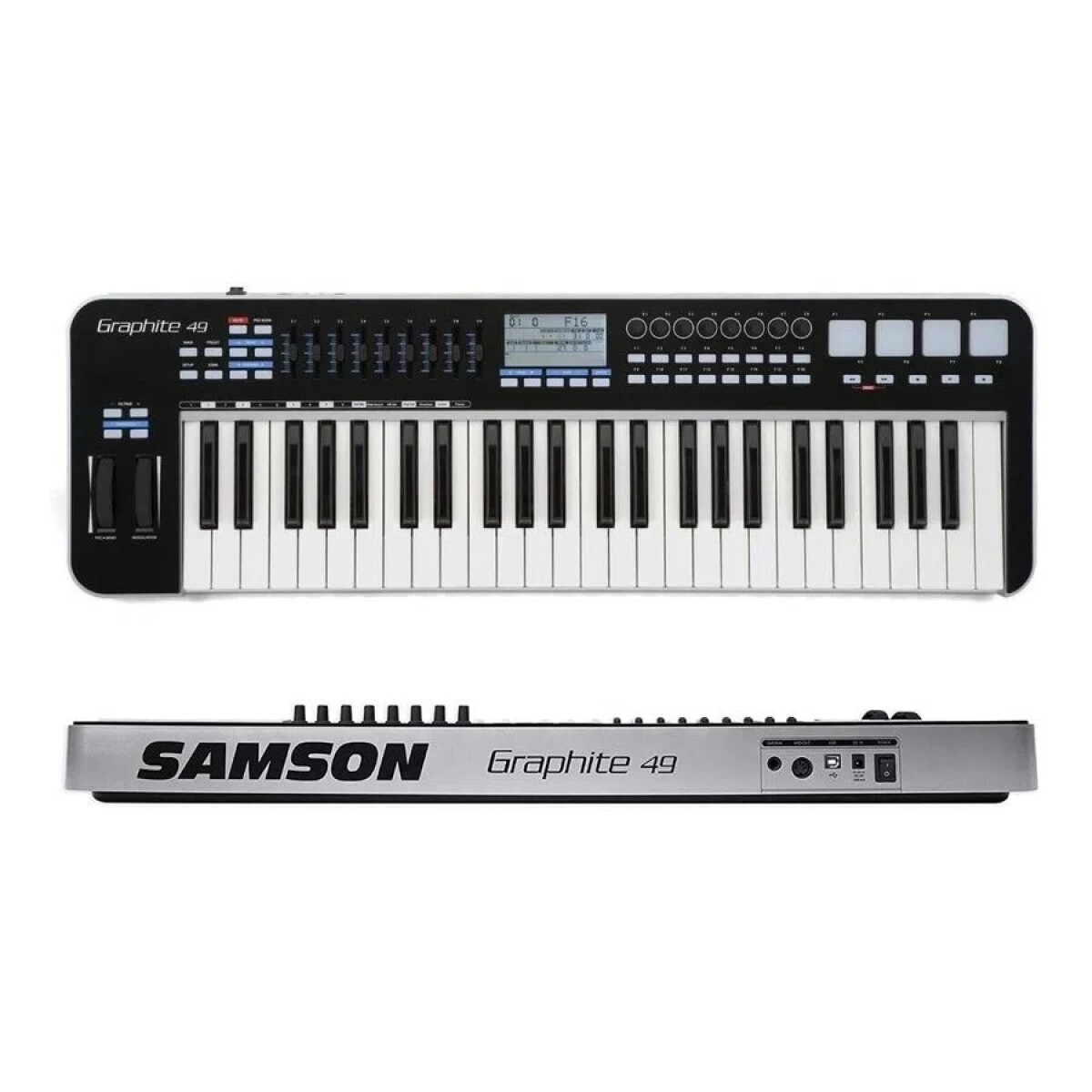 Teclado Controlador Midi/USB, Graphite Line, 