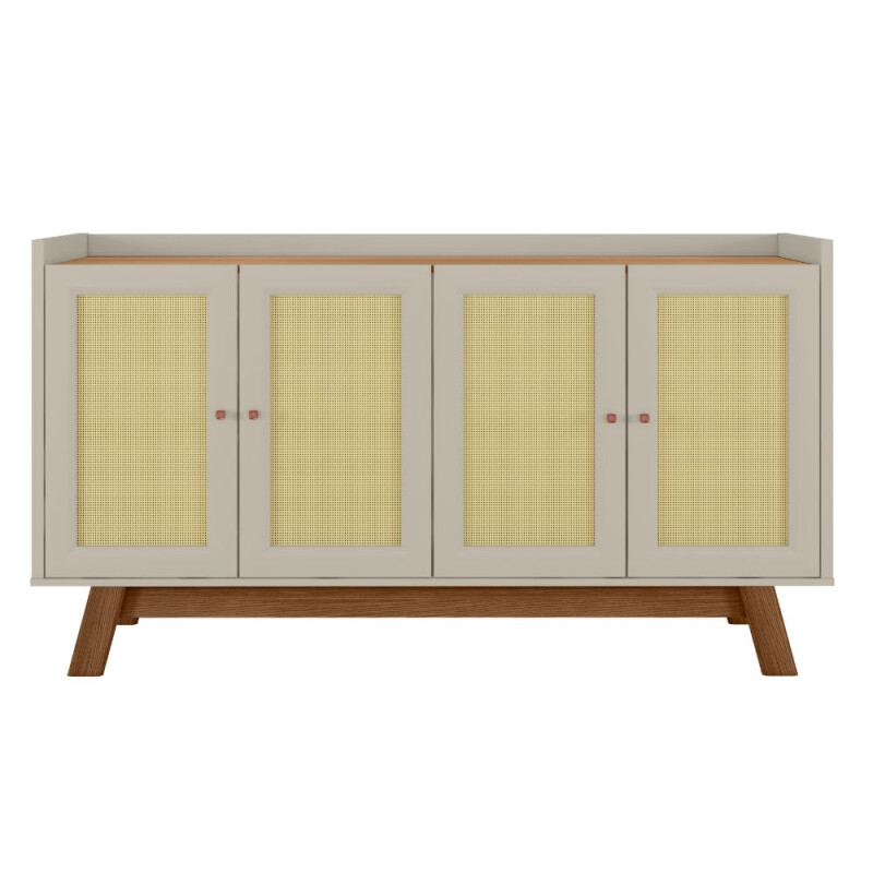 Armario Aparador Modular - 160x88x43 - Moderno Retro - Lazio Armario Aparador Modular - 160x88x43 - Moderno Retro - Lazio