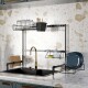 Escurridor modular aéreo 63,5 x 53,5cm NEGRO