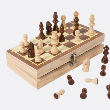 Juego De Mesa Ajedrez 24cm Juego De Mesa Ajedrez 24cm