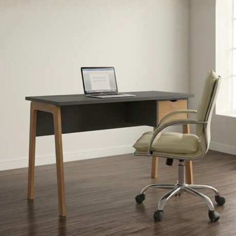 Escritorio Linea Veneza Grafito/Miel