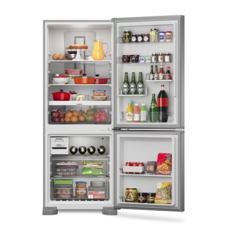 Heladera Whirlpool WRE57 combi inox. Heladera Whirlpool WRE57 combi inox.