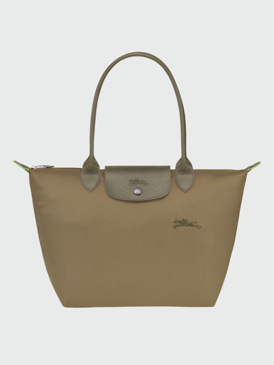 LONGCHAMP - Shoulder Bag Le Pliage Green M Verde