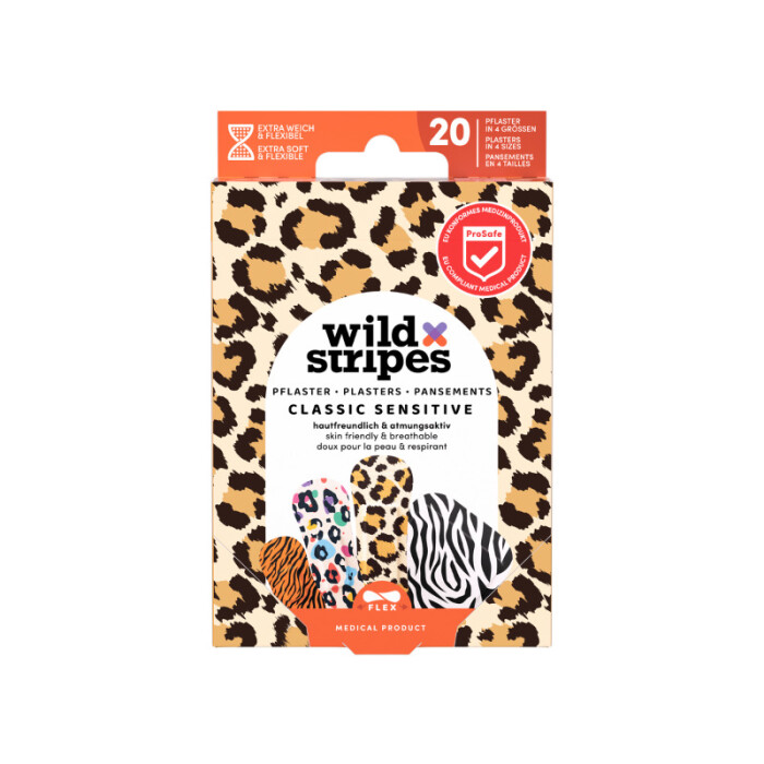 WILD STRIPES CLASSIC SENSITIV ANIMAL 20U única