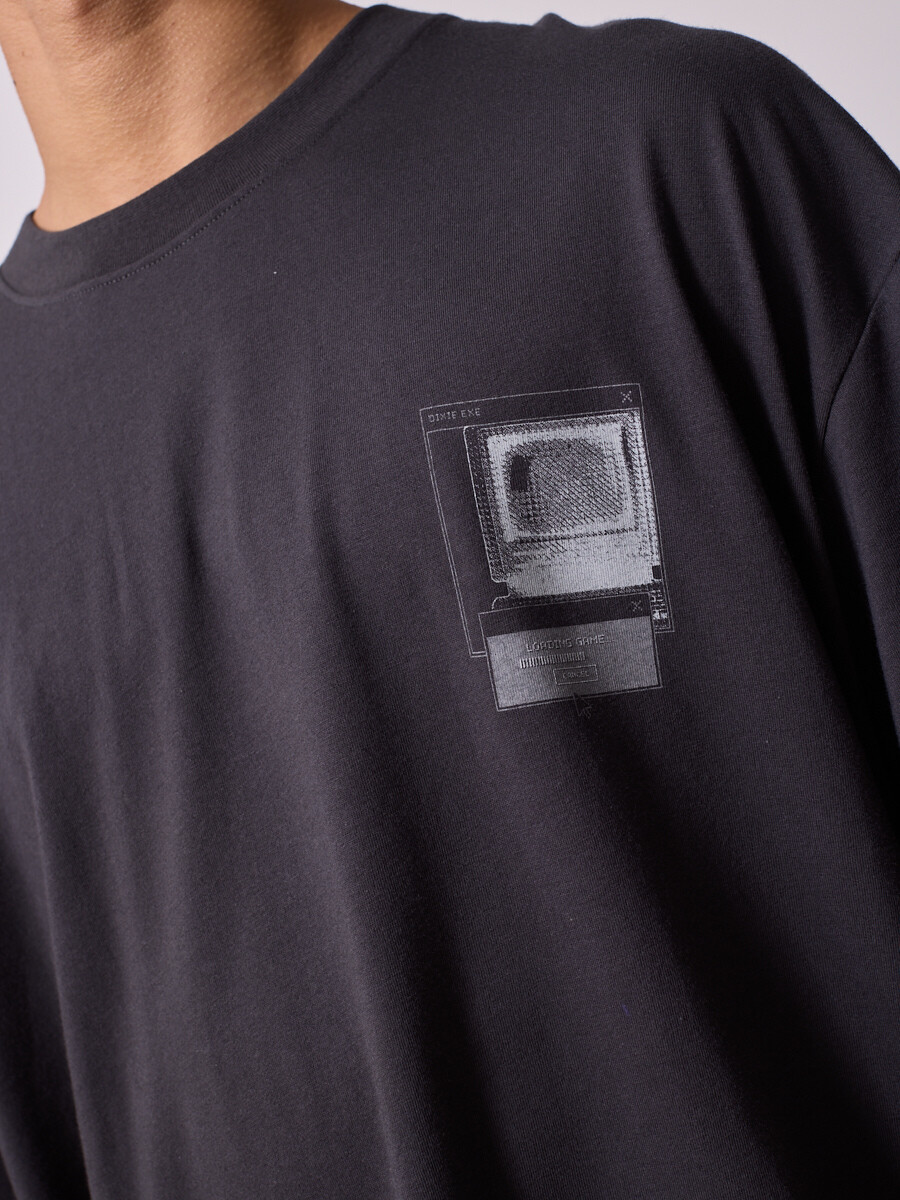 T-SHIRT GASTEL DIXIE Gris Oscuro