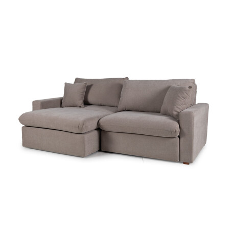 Sofá Cama Slow (Retráctil) - Tela Microfibra FX4-11 (Tostado)