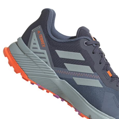 adidas TERREX SOULSTRIDE TRAIL RUNNING Grey & Orange