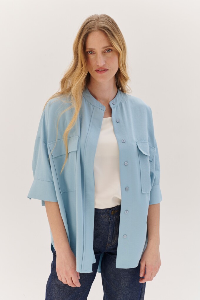 SOBRECAMISA TOWN CELESTE
