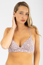 Triangulo flower hug Plum