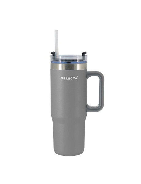 MUG TERMICO MODERN ACERO INOX 900ML GRIS SELECTA MUG TERMICO MODERN ACERO INOX 900ML GRIS SELECTA