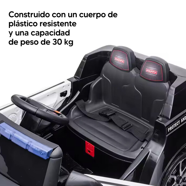 Camioneta Policía Eléctrica Infantil Ideal Para Los Pequeños Conductores CAMIONETA ELECTRICA POLICIA