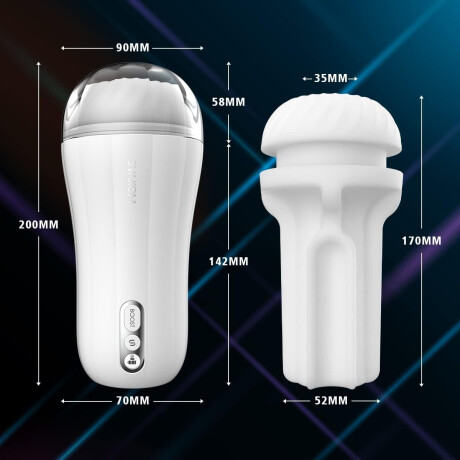 Masturbador con Vibrador Ultra Potente Robin Masturbador con Vibrador Ultra Potente Robin