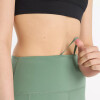 Calza New Balance Sleek Pocket High Rise Verde