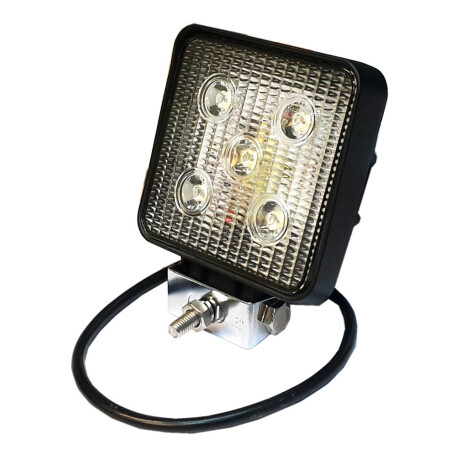 FARO LED - CUADRADO 11CM 5 LED MULTI VOLTAJE - FARO LED - CUADRADO 11CM 5 LED MULTI VOLTAJE -