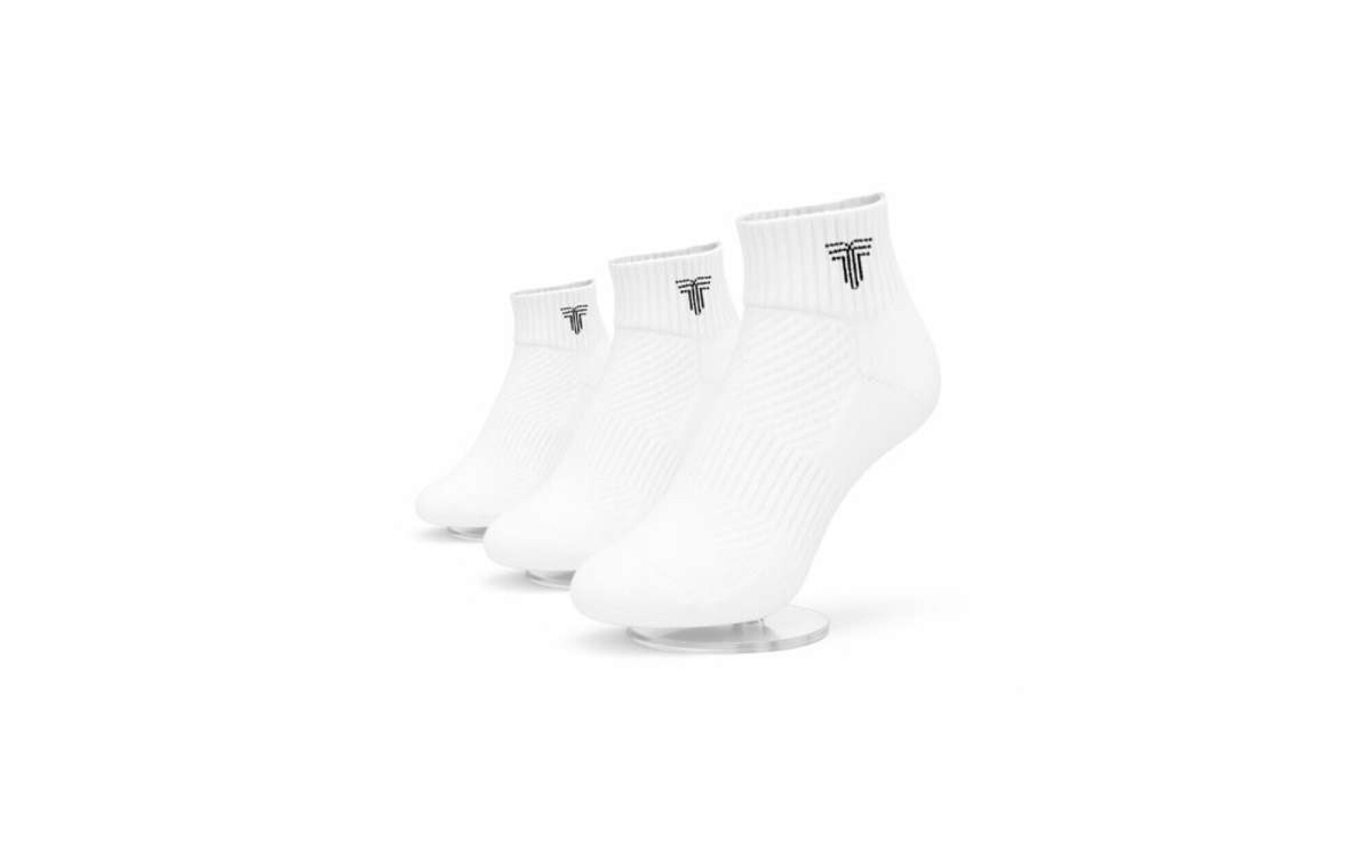 Medias Tripack Medio Unisex - Blanco — Tienda Soy Santander