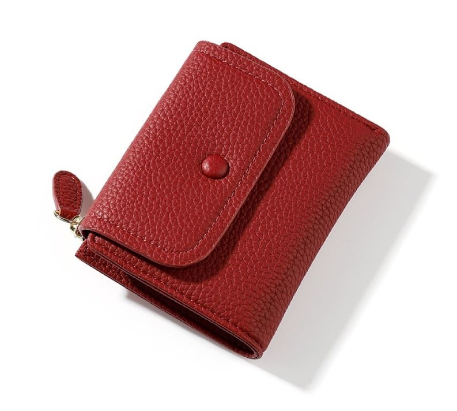 Billetera Para Dama Color Rojo — Riviera Joyas