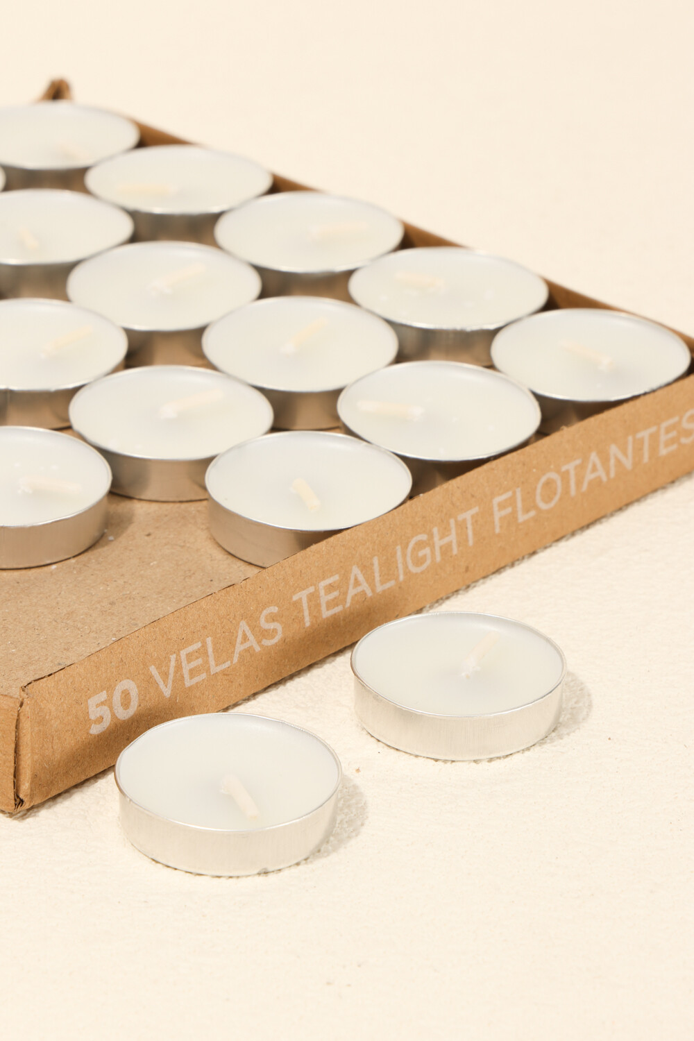 Vela Flotante 50 Un. 6g Color Unico