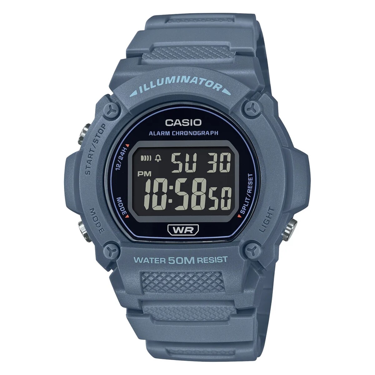 Casio Digital - W219HC-2B 