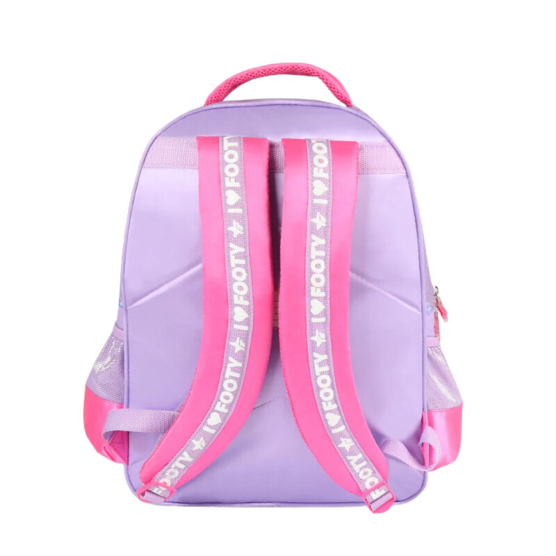 Mochila Footy UNICORNIO con Luz Led Violeta - Fucsia